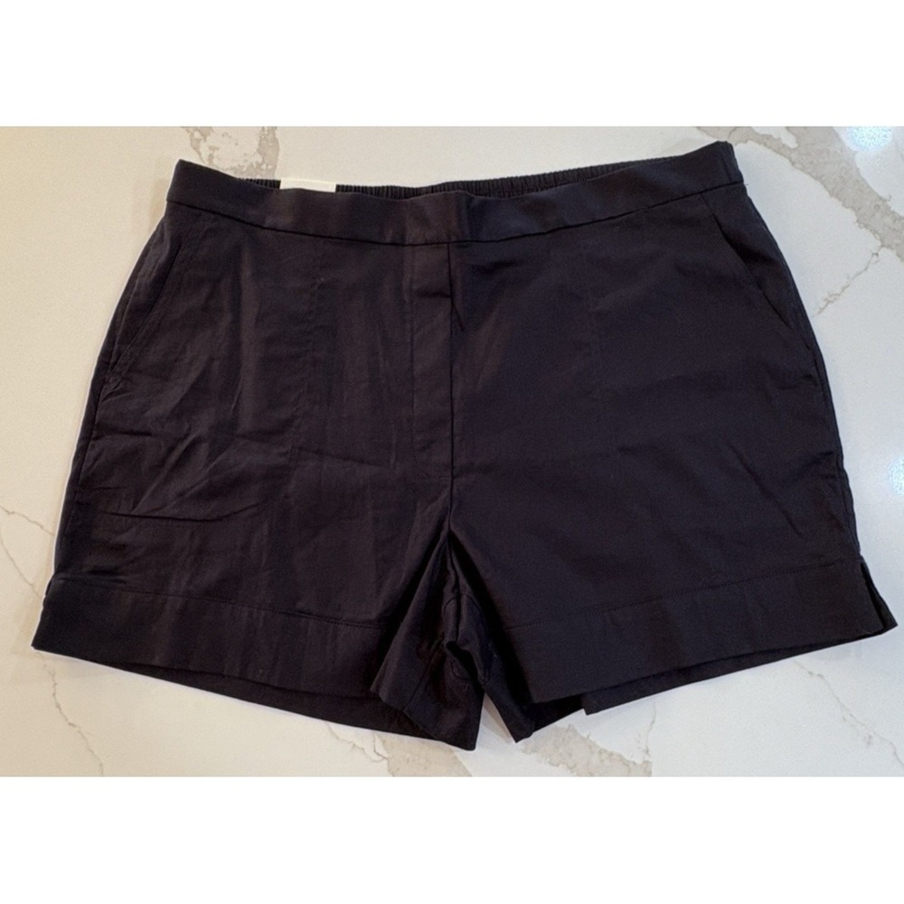NWT Banana Republic Linen Blend Pull On Shorts Elastic Waist High Rise XXL Flowy